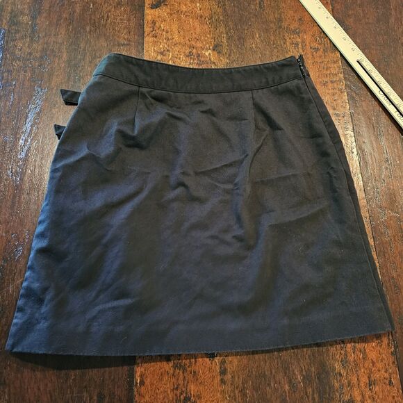 Black Mini Skirt Punk Buckle Pleated Detail Emo Scene Goth Skirt 26" waist - Picture 7 of 7